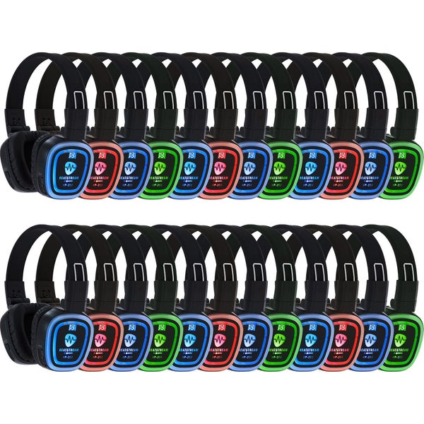 Devine BeatStream Silent Disco Pro uitbreidingsset met 24 hooftelefoons