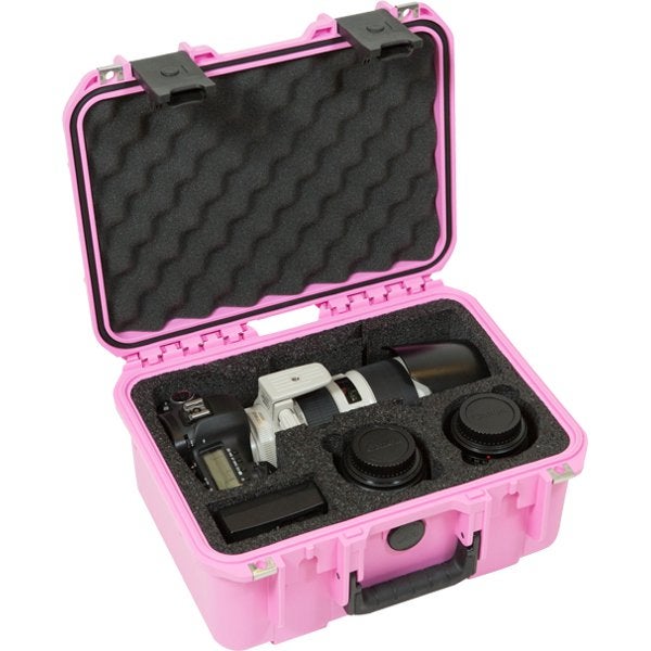 SKB iSeries 1309-6 waterdichte DSLR Pro camera roze flightcase