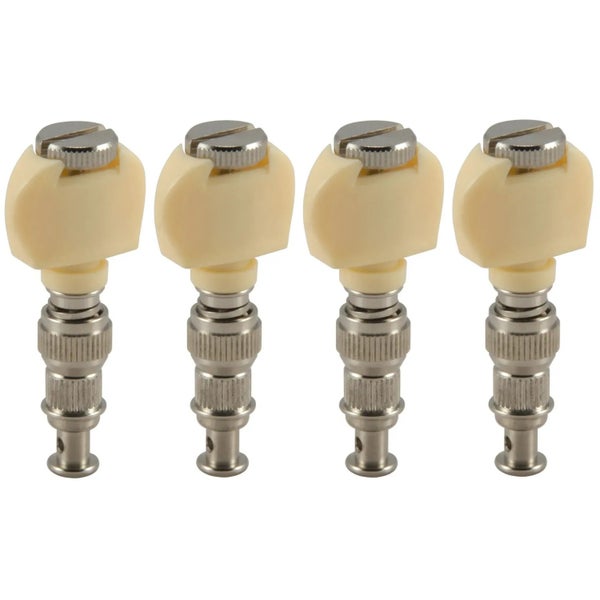 Grover 1W Champion Deluxe Ukulele Pegs with Pearloid Button 4pcs stemmechanieken set