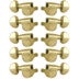Grover 210G Pedal Steel Guitar Machine Heads,  5 + 5 - Gold mechanieken pedal steel