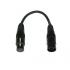Accu-cable DMX Turnaround 5-pin female naar 3-pin male