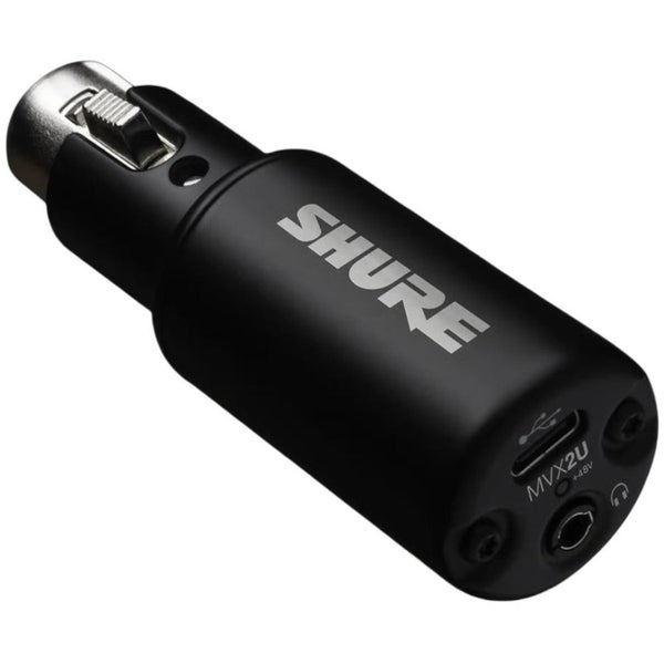 Shure MVX2U G2 XLR naar USB interface