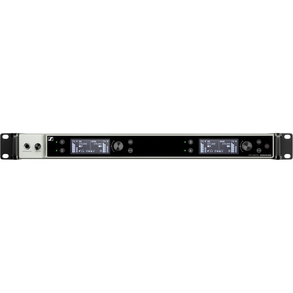 Sennheiser EW-DX EM 4 DANTE (S2-10) 4-kanaals Dante 19-inch ontvanger.