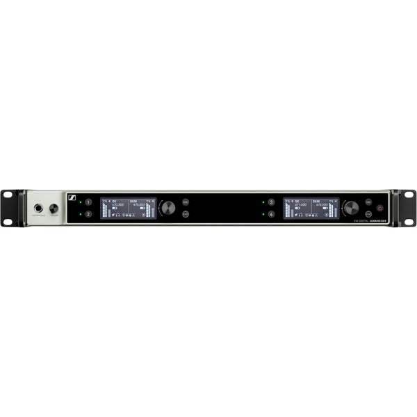 Sennheiser EW-DX EM 4 DANTE (U1/5) 4-kanaals Dante UHF rackreceiver.