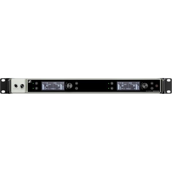 Sennheiser EW-DX EM 4 DANTE (Y1-3) Vierkanaals Dante 19-inch rackreceiver.