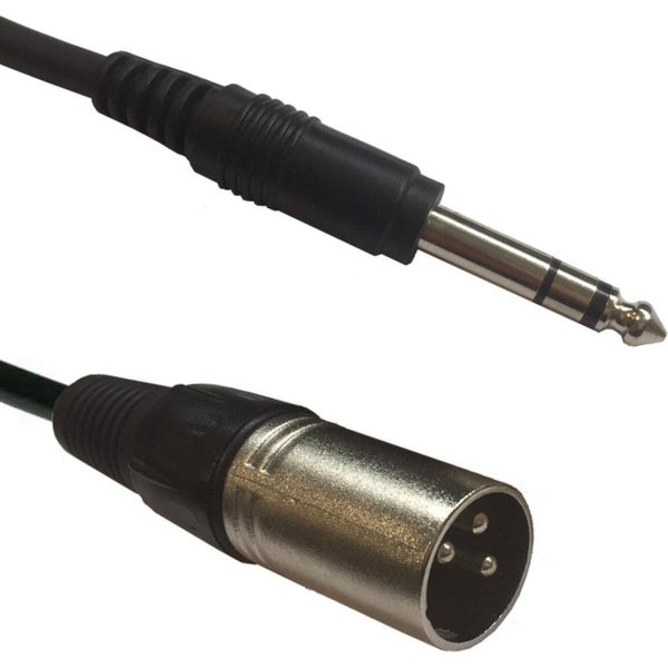 ADJ AC-XM-J6S/3 XLR male to 6,3 Jack Stereo xlr - jack verloopkabel