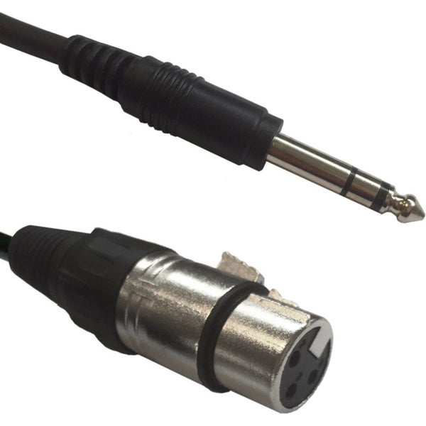 ADJ AC-XF-J6S/3 XLR female/6,3 Jack Stereo verloopkabel