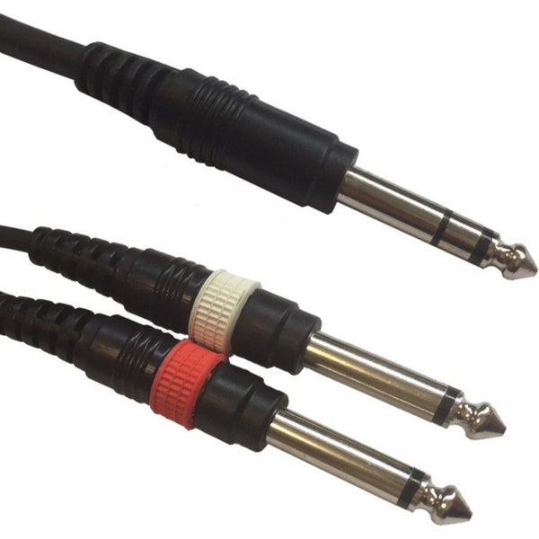 ADJ AC-J6S-2J6M/3 Jack 6,3mm stereo/2x Jack verloopkabel