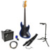 Sire Marcus Miller V3 New Gen 4-String Midnight Blue Burst elektrische basgitaar starterset