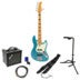 Sire Marcus Miller V5 5-String Tide Pool 5-snarige elektrische basgitaar starterset
