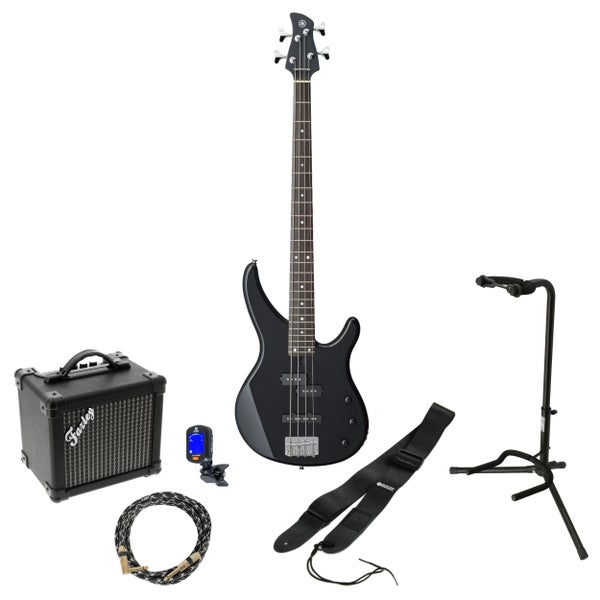 Yamaha TRBX 174 BK elektrische basgitaar starterset