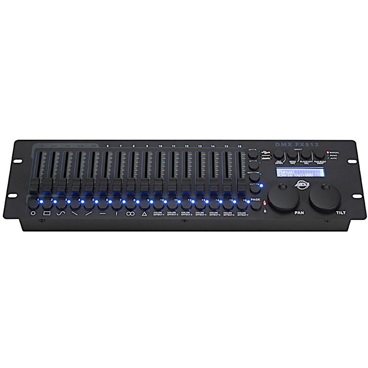 ADJ DMX FX512 19-inch DMX controller