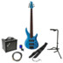 Yamaha TRBX305 Factory Blue 5-snarige elektrische basgitaar starterset