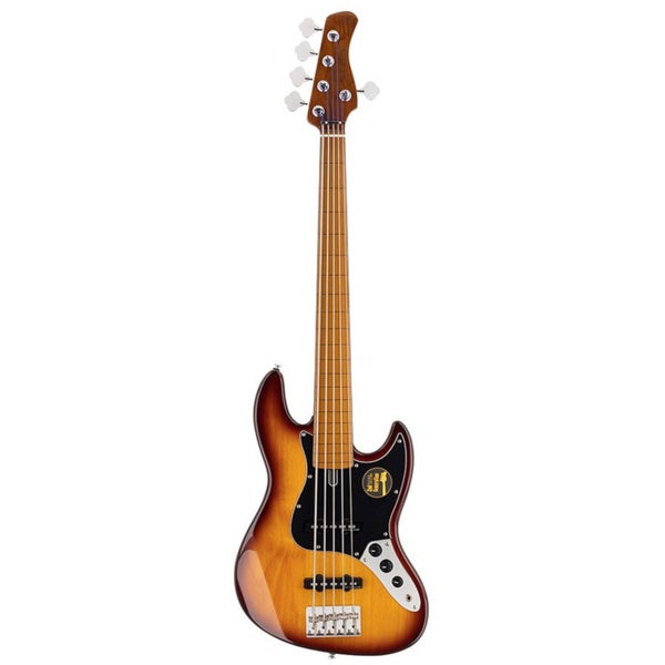 Sire Marcus Miller V5 A5F Tobacco Sunburst fretloze 5-snarige elektrische basgitaar