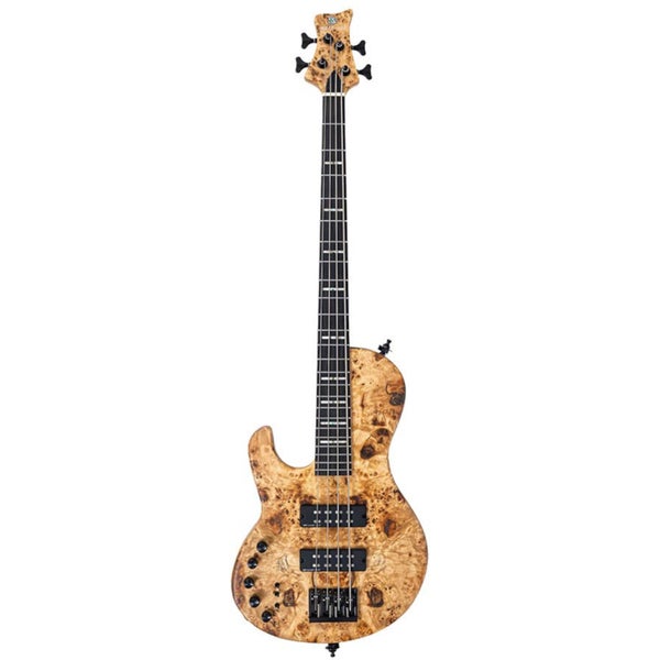 Sire Marcus Miller F10 4L Natural Satin linkshandige elektrische basgitaar met koffer