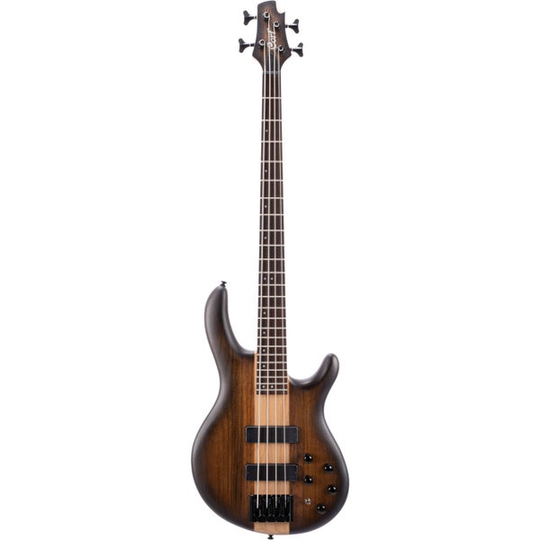 Cort C4 Plus OVMH Open Pore Antique Brown Burst elektrische basgitaar