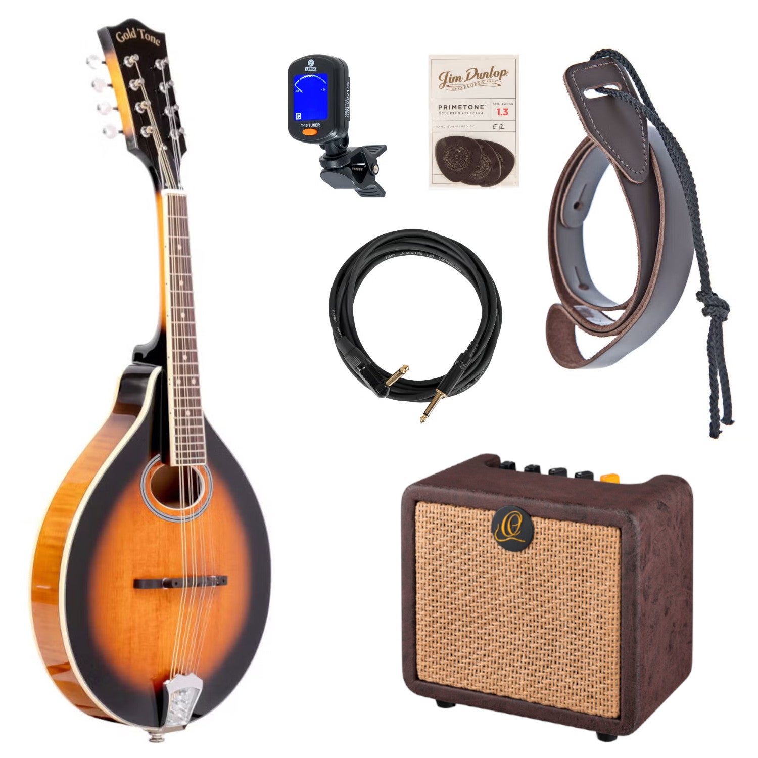 Gold Tone GM-50+ mandoline starterset met element en versterker
