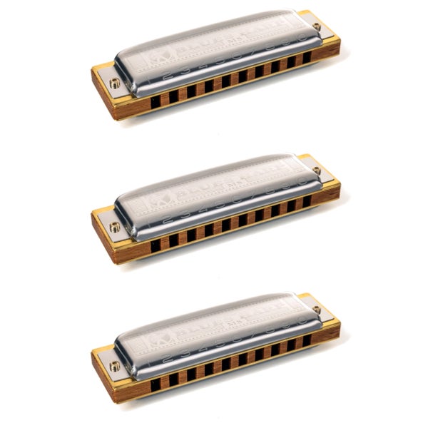 Hohner Blues Harp MS C-A-G mondharmonica starterset