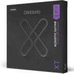 D'Addario XTAPB1152-3P 11-52 Custom Light XT Phosphor Bronze Coated 3-Pack snarenset voor westerngitaar (3 stuks)
