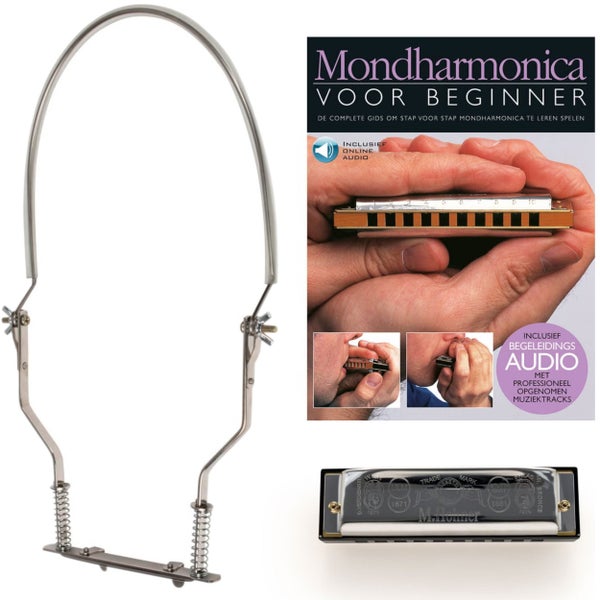 Hohner Special 20 Progressive, C mondharmonica starterset met lesboek