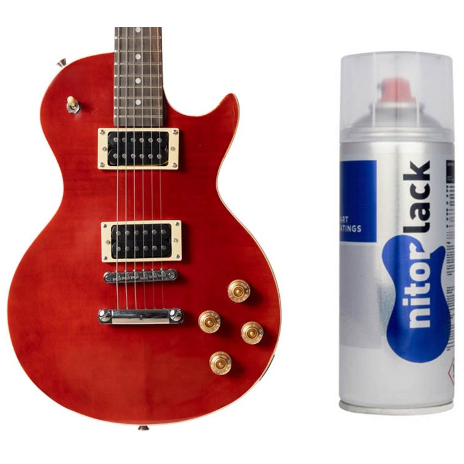 NitorLACK N250803160 Nitrocellulose Lacquer Wine Red 400ml Aerosol
