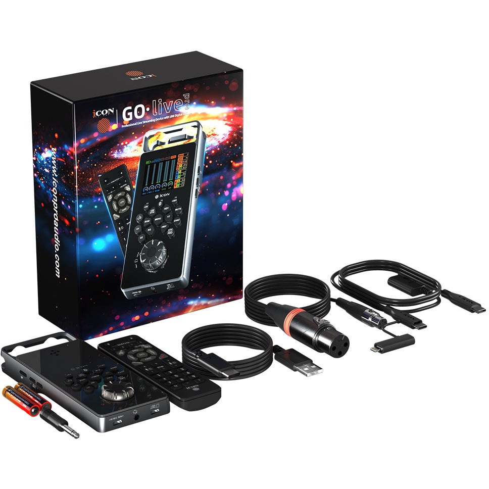 iCON Go Live Pro streaming interface
