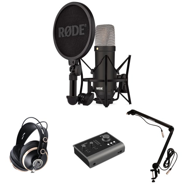 RØDE NT1 Signature Series Black Content Creator Recording starterSet