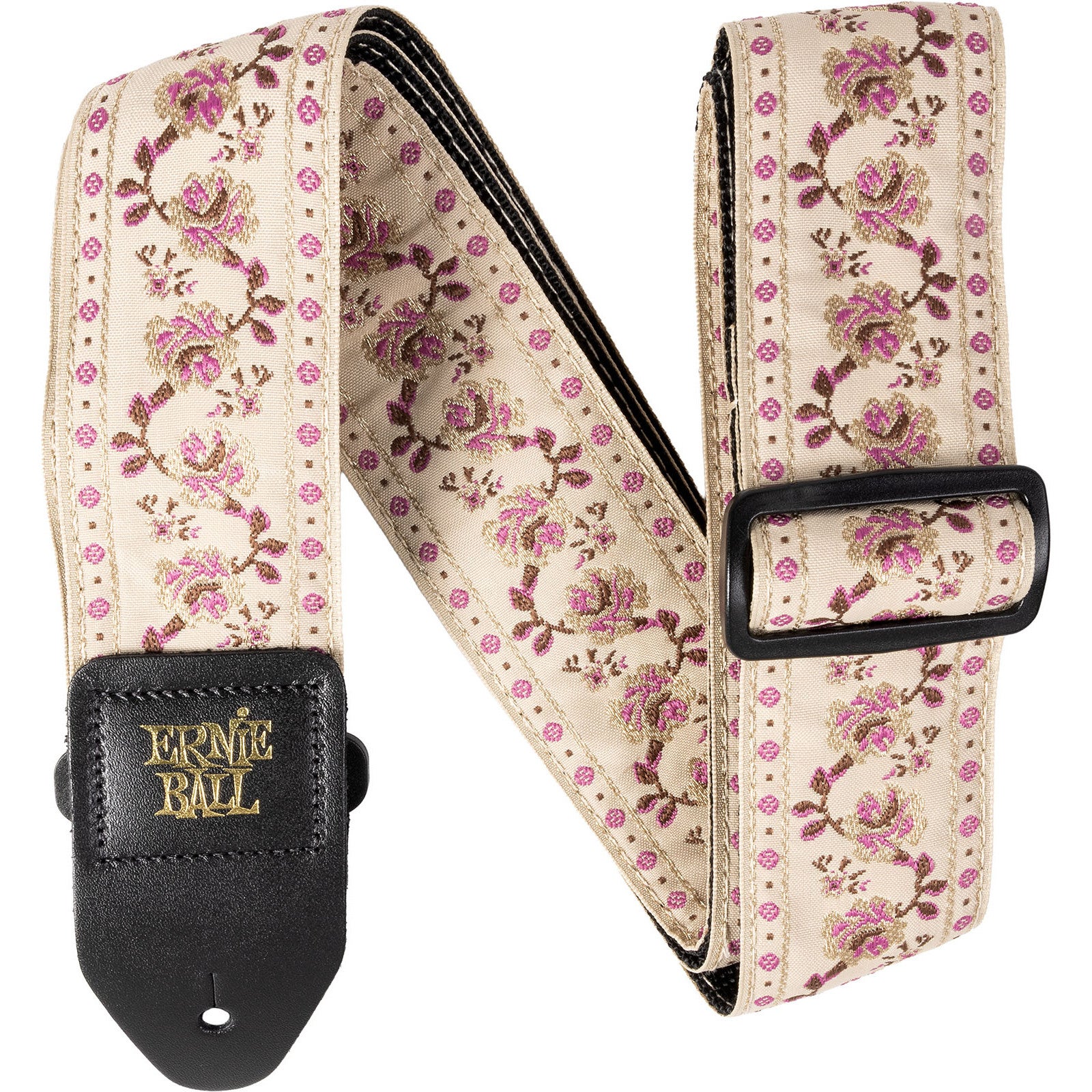 Ernie Ball Classic Jacquard Strap 5642 Winding Rose gitaarband