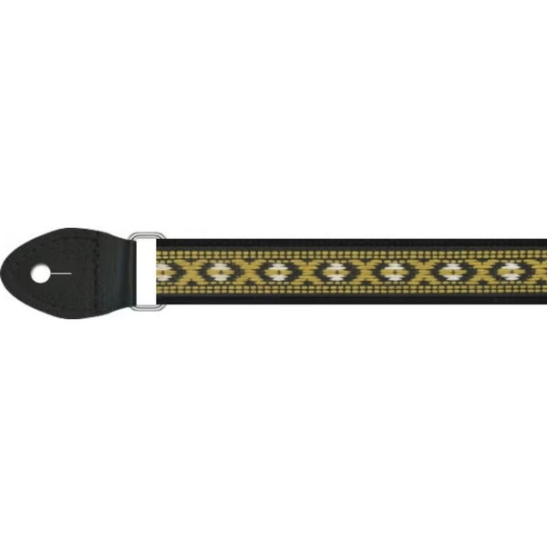 Souldier Mandolin Strap Laredo - Yellow mandoline draagband