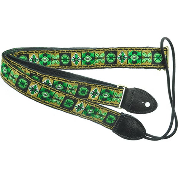 Souldier Mandolin Strap Mosaic - Green mandoline draagband