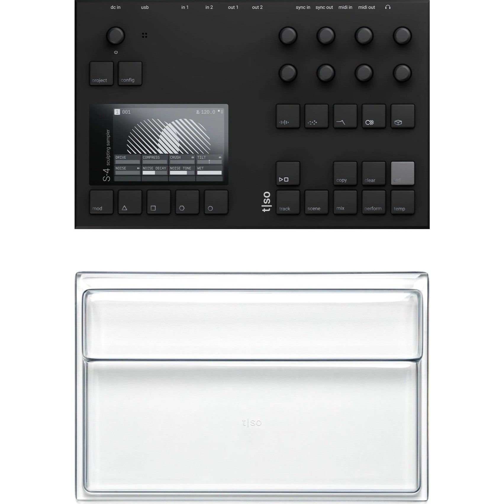 Torso Electronics S4 BK + Cover