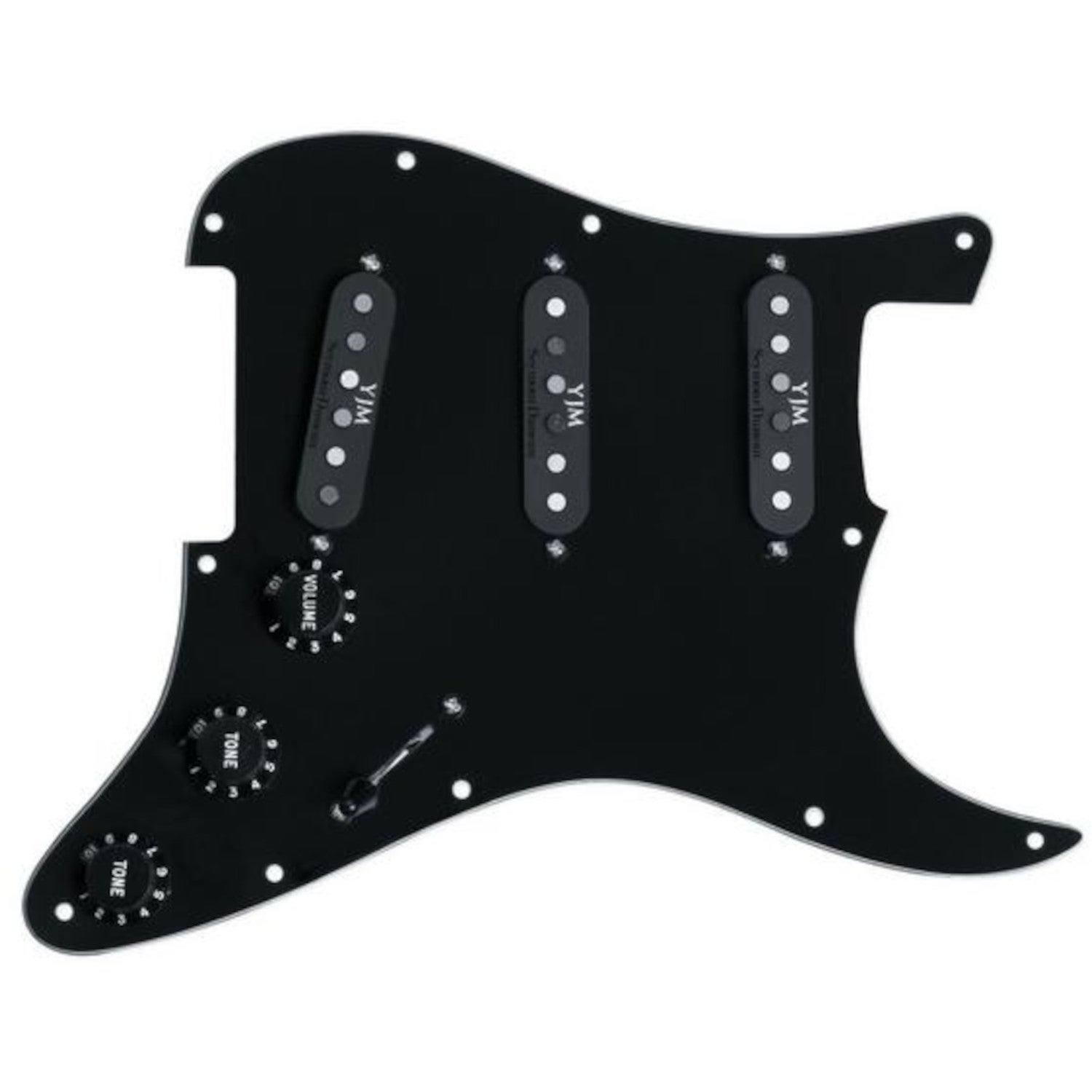 Seymour Duncan STK-S10S - Yngwie Loaded Pickguard - Black