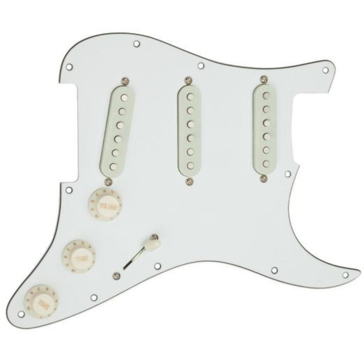 Seymour Duncan STK-S10S - Yngwie Loaded Pickguard - Off-White slagplaat gitaar