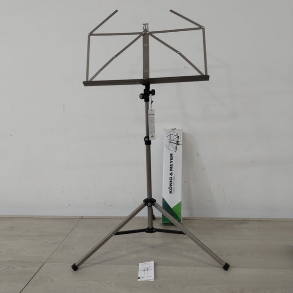 (B-Stock) Konig & Meyer 10065 muziek standaard (nikkel)