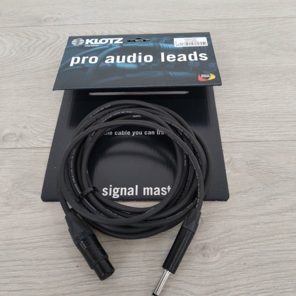 (B-Stock) Klotz M1FP1N0500 Neutrik XLR/F 3p - jack 2p microfoonkabel 5m