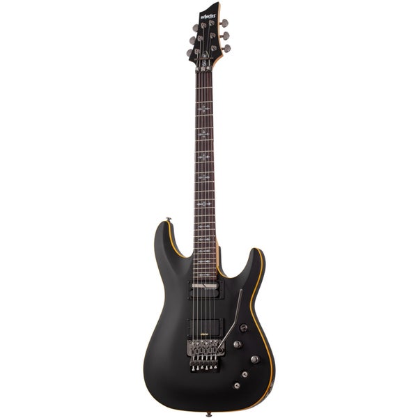 Schecter Demon-6 FR S Aged Black Satin elektrische gitaar