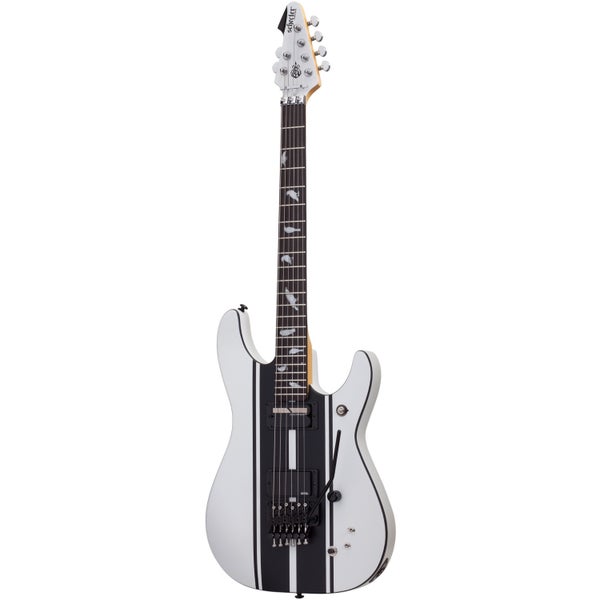 Schecter DJ Ashba Satin White elektrische gitaar