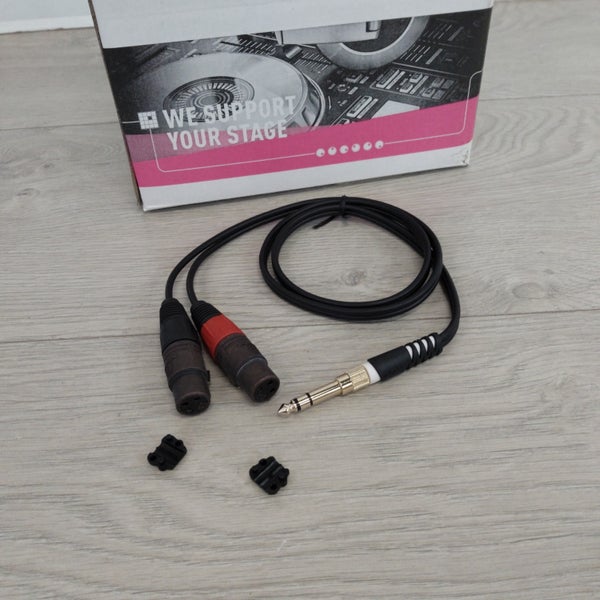 (B-Stock) Klotz AY8-0100 verloopkabel 3.5 mm jack recht - 2x XLR female 1 meter