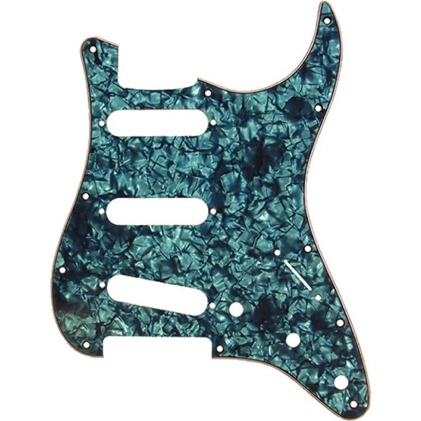 D'Andrea ST-Style SSS Pickguard Aqua Pearl slagplaat voor elektrische gitaar