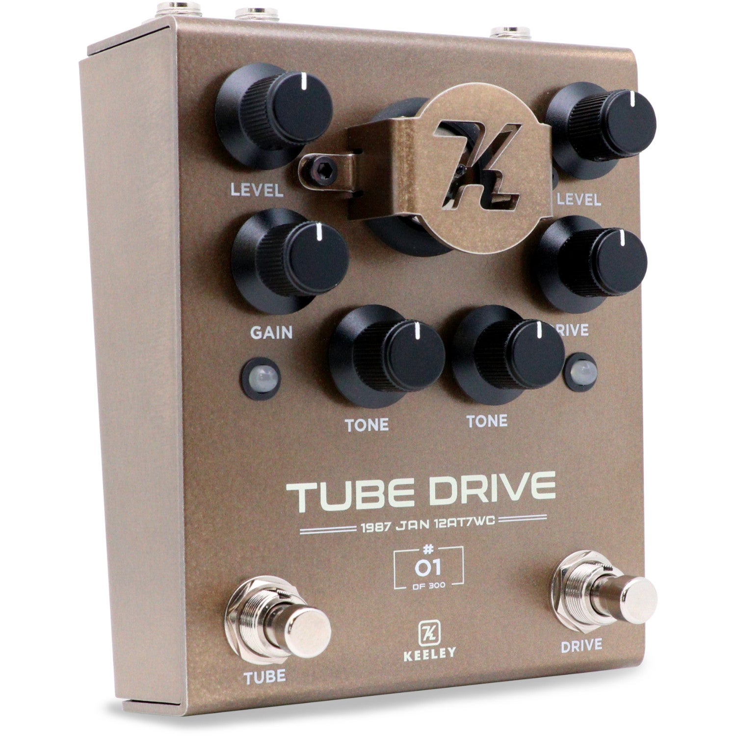Keeley Tube Drive 1987 Philips JAN 12AT7WC Limited Edition overdrive effectpedaal