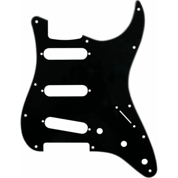 D'Andrea ST-Style SSS Pickguard Black slagplaat voor elektrische gitaar