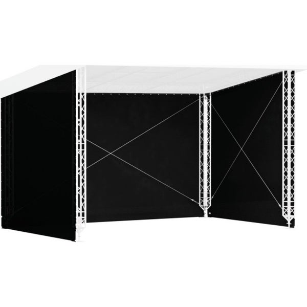 Milos Systems Zijnetten voor MR0-schuin Daksysteem (6 x 4 m)