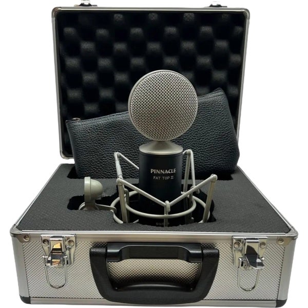 Pinnacle Microphones D-FTII-DEL-S Fat Top II Schwarz w/Lundahl Deluxe