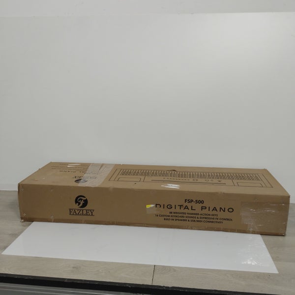 (B-Stock) Fazley FSP-500-BK digitale piano zwart
