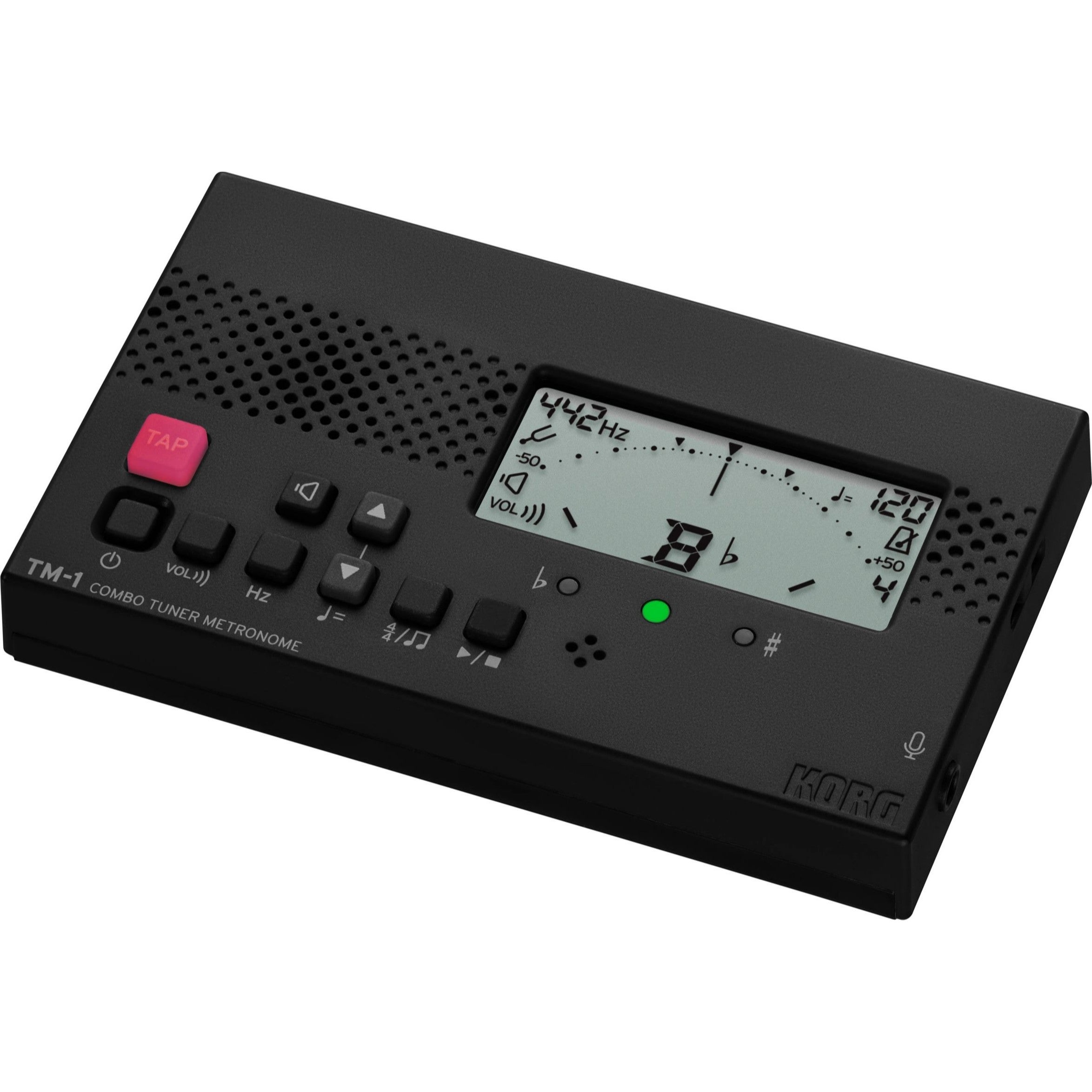 Korg TM-1 Black kromatisk stämapparat och metronom