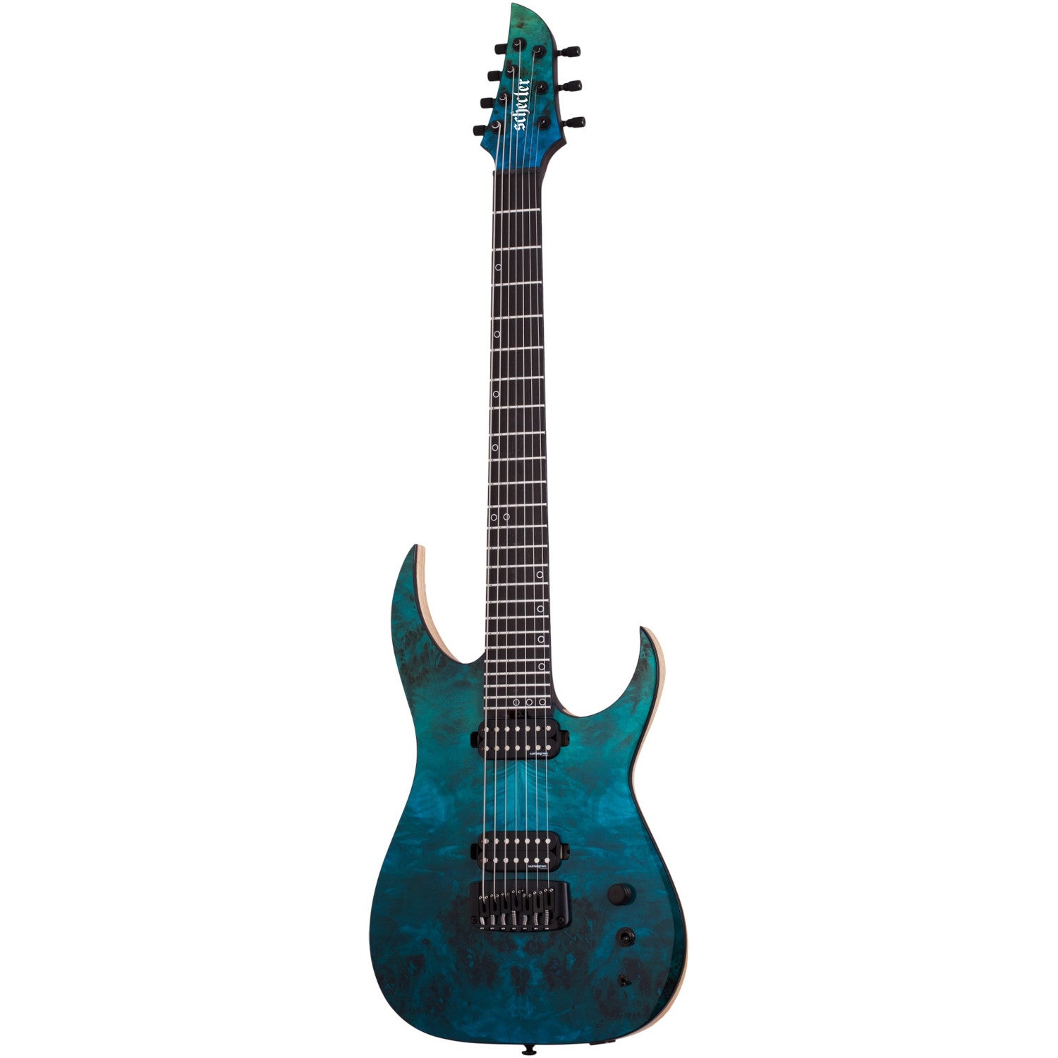 Schecter Keith Merrow KM-7 MKIII Artist Lagoon Fade 7-snarige elektrische gitaar