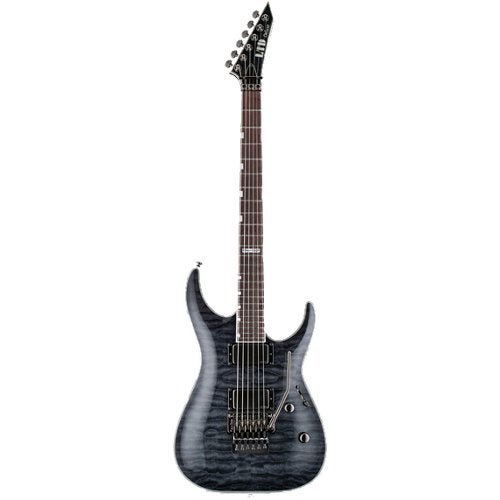 ESP LTD MH-1001FR See Thru Black elektrische gitaar