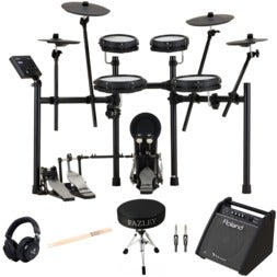 Roland TD-07KV2 V-Drums elektronisch drumstel starterset met versterker