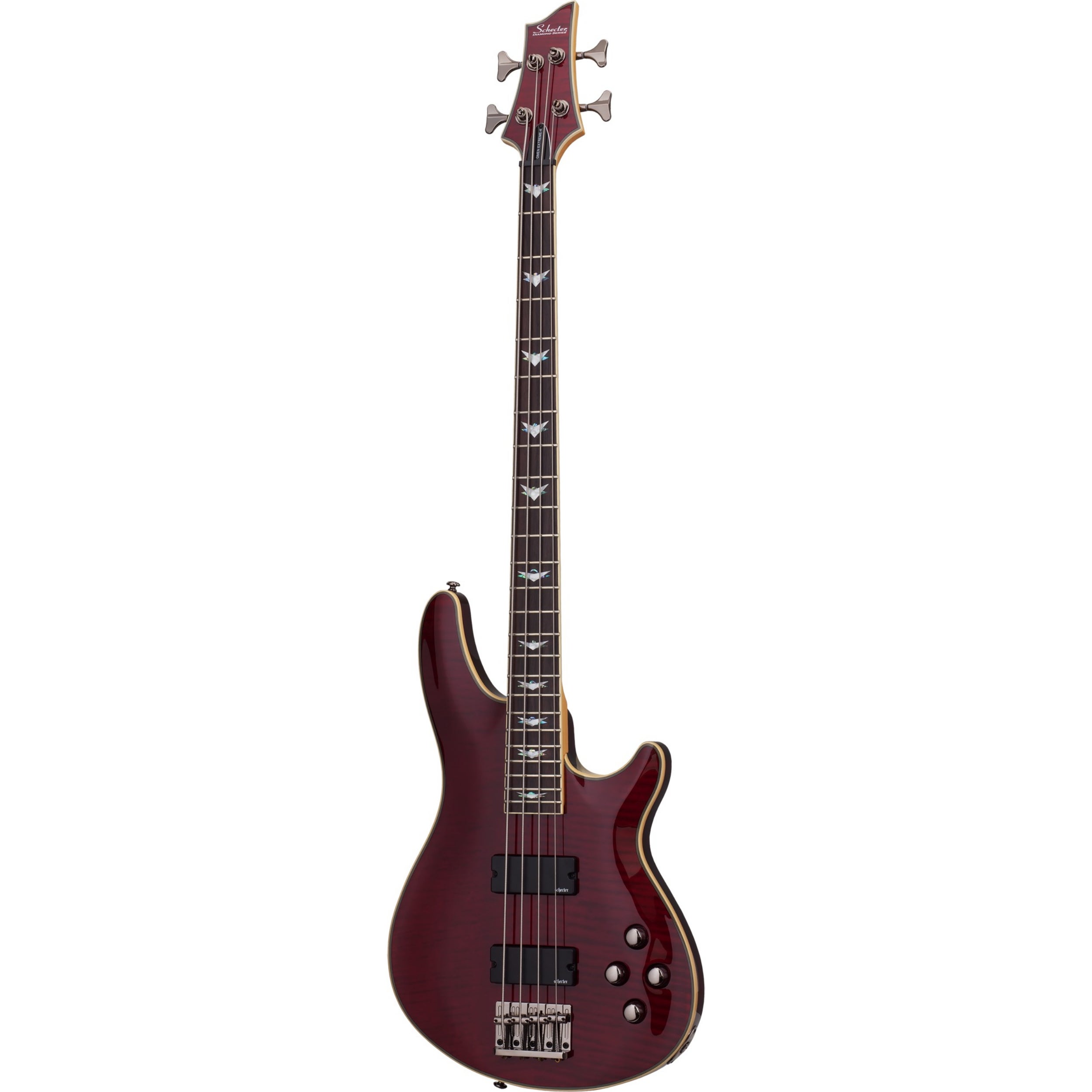 Schecter Omen Extreme-4 Black Cherry elektrische basgitaar