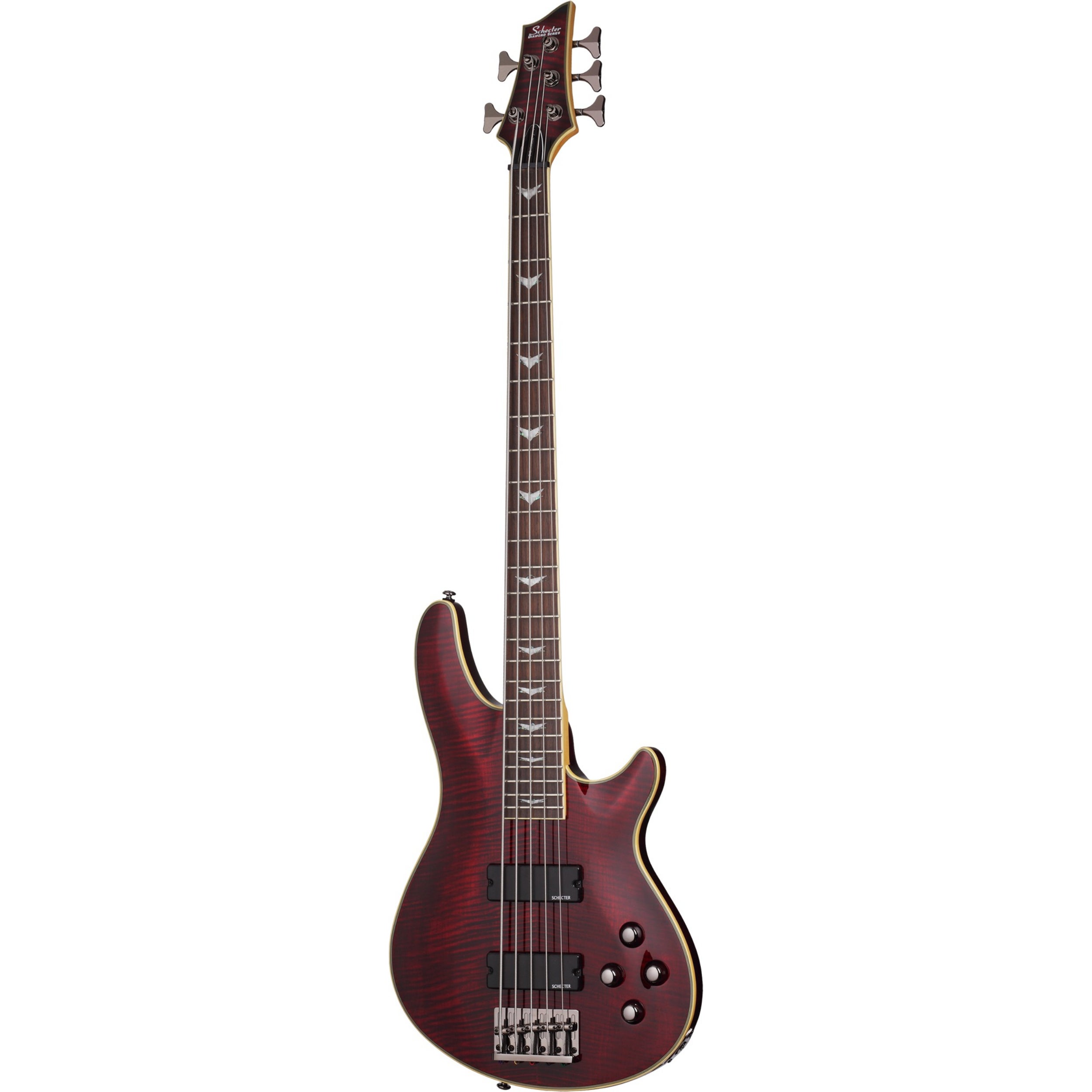 Schecter Omen Extreme-5 Black Cherry 5-snarige elektrische basgitaar